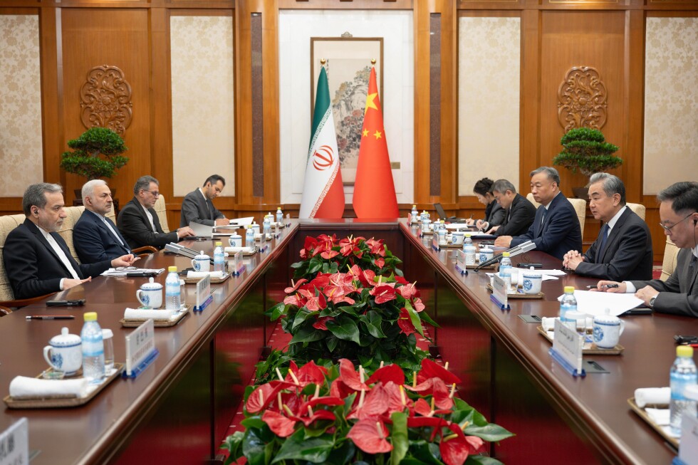Chinese Foreign Minister Wang Yi meets with Iranian Foreign Minister Abbas Araghchi in Beijing