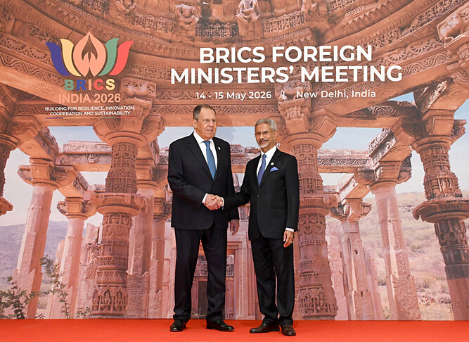 Jaishankar and Araghchi meeting in New Delhi