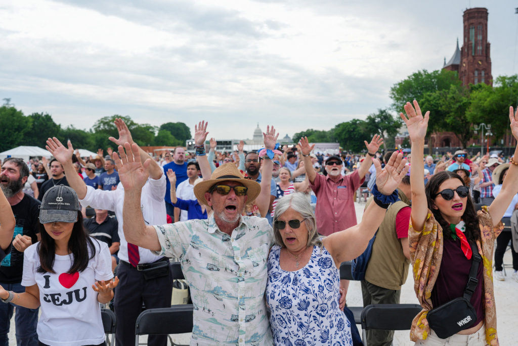 Prayer rally on National Mall
