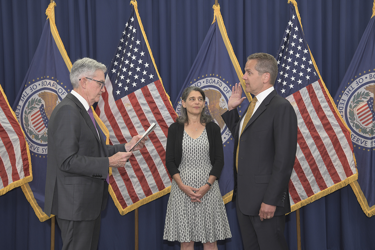Michael S. Barr sworn in as Vice Chair for Supervision of the Board of Governors of the Federal Reserve System