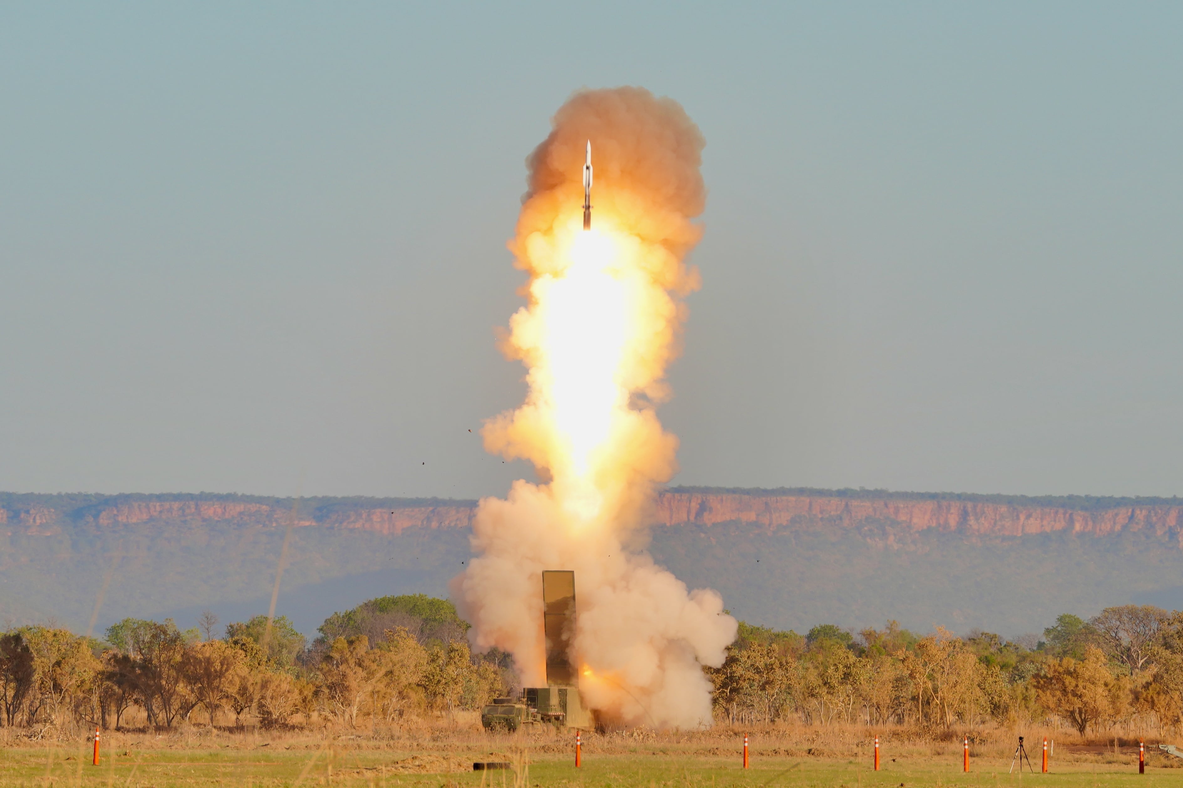 Typhon missile launcher during a Philippines drill