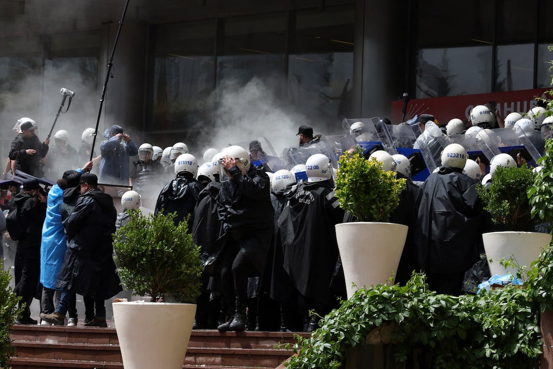 Turkey opposition headquarters raid