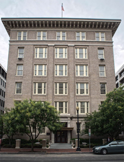 Civil Service Commission building in Washington, DC