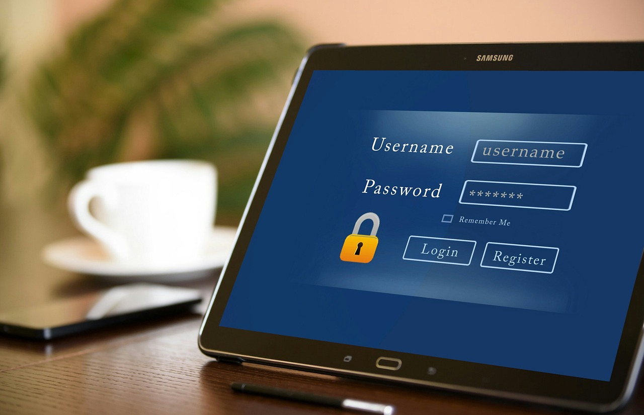 Login and account security illustration