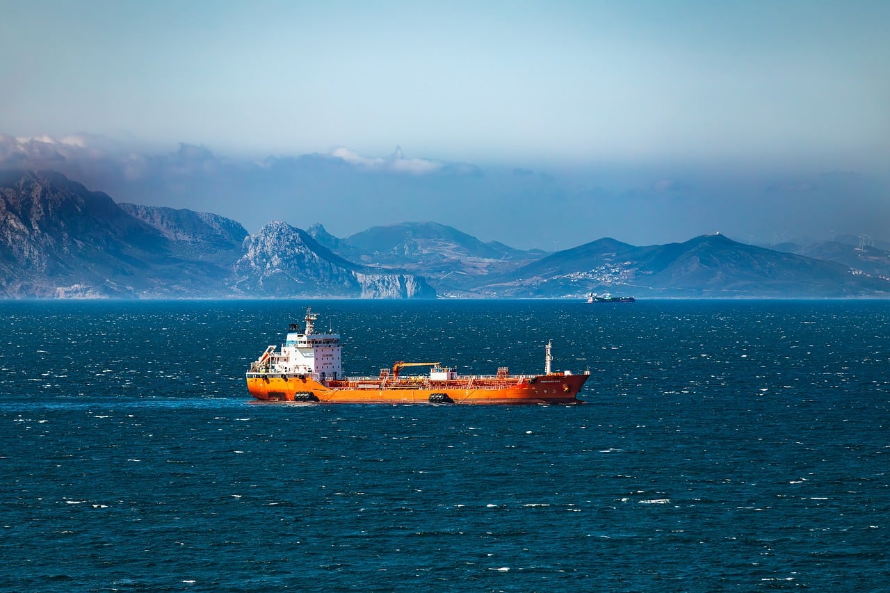 Oil tanker transits a strait as Iran's talks suspension raises pressure on Gulf shipping routes